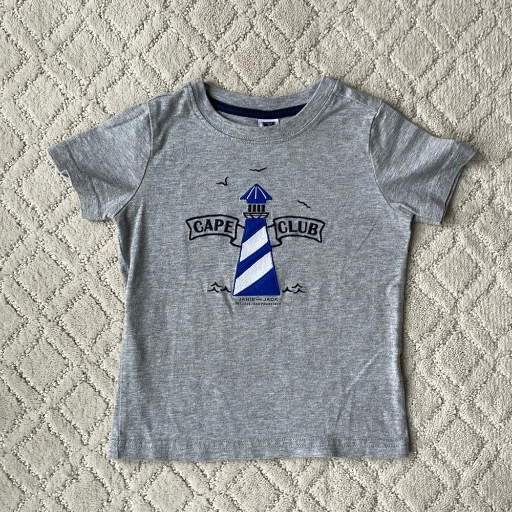 Janie and Jack Lighthouse T-shirt 18-34 months